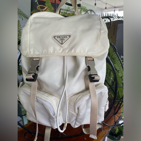 Prada Cream Backpack - Picture 2 of 12